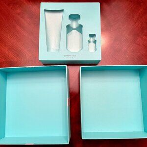 Tiffany & Co. EMPTY Rose Gold PERFUME GIFT BOX 7.5"x7.5"x2.5"